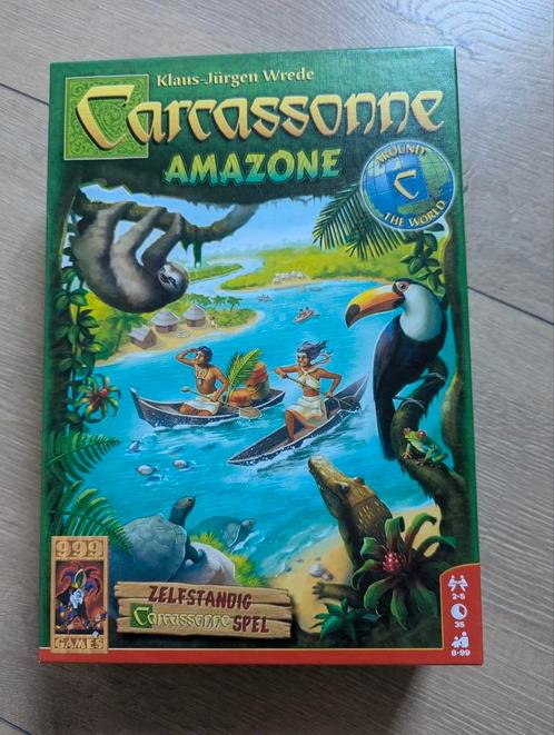 Carcassonne Amazone, Hobby en Vrije tijd, Gezelschapsspellen | Bordspellen, Zo goed als nieuw, Ophalen of Verzenden