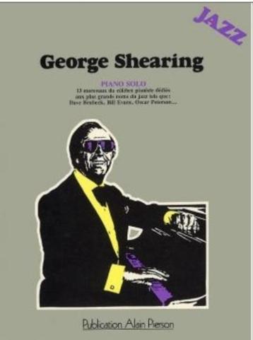 Piano-George Shearing: Jazz Piano Solo-aanrader beschikbaar voor biedingen