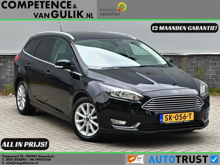 Ford Focus Wagon 1.0 Titanium | PDC | Navigatie | Cruise con, Auto's, Ford, Bedrijf, Te koop, Focus, ABS, Airbags, Airconditioning