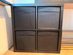 Twee Ikea Kallax 2x2 kasten, Huis en Inrichting, Ophalen, Met plank(en), Kunststof, Gebruikt