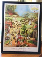 Brede en smalle weg op canvas of hout, Ophalen of Verzenden