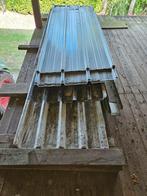 Gebruikte aluminium damwandplaten, Doe-het-zelf en Verbouw, Dakpannen en Dakbedekking, Ophalen, Zo goed als nieuw, 15 m² of meer