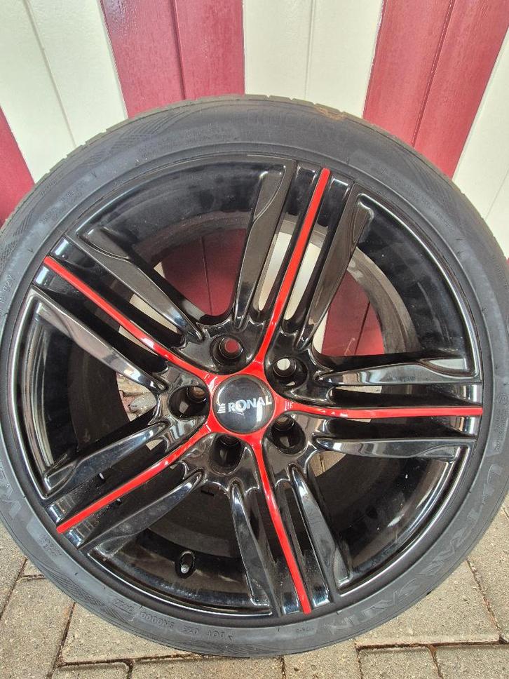 Ronal velgen 18", Auto-onderdelen, Banden en Velgen, Velg(en), Zomerbanden, 18 inch, 225 mm, Personenwagen, Gebruikt, Ophalen