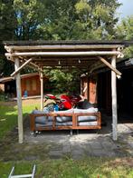 Bamboe overkapping., Tuin en Terras, Overkappingen, Ophalen, Gebruikt, Serre