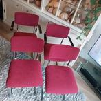 Vintage Buisframe stoelen Gispen stijl, Ophalen, Zo goed als nieuw