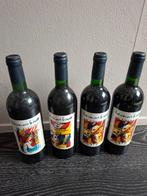 4 Herman Brood flessen wijn- Unieke verzameling, Ophalen