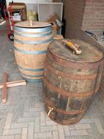 Regenton, 150 liter of meer, Ophalen, Nieuw, Hout