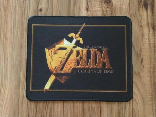 Zelda Nintendo SNES 64 Retro Ocarina Link Navi Time Muismat, Computers en Software, Muismatten, Zo goed als nieuw, Verzenden