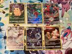 6 zeldzame Pokemon kaarten, Ophalen of Verzenden, Gebruikt, Meerdere kaarten