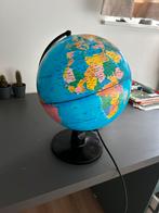 Globe / wereldbol met licht, Huis en Inrichting, Woonaccessoires | Wereldbollen, Ophalen of Verzenden, Zo goed als nieuw, Interactief