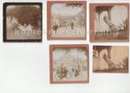 Harderwijk 5 oude foto's Brink muziektent 1927, Verzamelen, Gebruikt, Verzenden, Foto, Gebouw