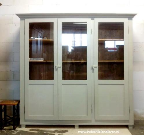 Vitrinekast /Schoolkast, Huis en Inrichting, Kasten | Vitrinekasten, Nieuw, 200 cm of meer, 25 tot 50 cm, Ophalen of Verzenden