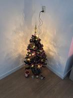 Kerstboom 84cm met versiering, Diversen, Kerst, Ophalen, Gebruikt