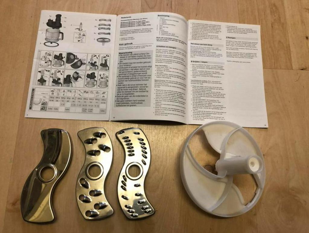 Braun Multiquick Meshouder set NIEUW, Witgoed en Apparatuur, Keukenmixers, Nieuw, 2 snelheden, Vaatwasserbestendig, Verzenden