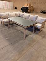 Mooie lounge dining set (showroom model!), Tuin en Terras, Tuinsets en Loungesets, Ophalen, 6 zitplaatsen, Aluminium, Bank
