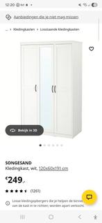 Nette Songesand kledingkast, Huis en Inrichting, Kasten | Kledingkasten, Ophalen, Overige materialen, Met deur(en), 100 tot 150 cm