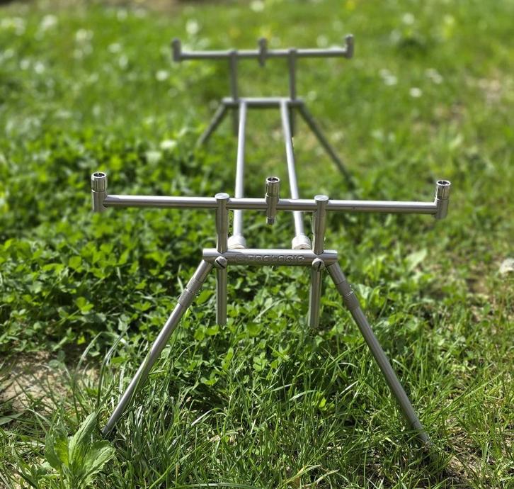 Prologic Stainless Steel 3 Rod Pod, Watersport en Boten, Hengelsport | Karpervissen, Nieuw, Overige typen, Verzenden