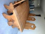 Tafel met stoelen, Huis en Inrichting, Ophalen, Gebruikt, 200 cm of meer, 50 tot 100 cm