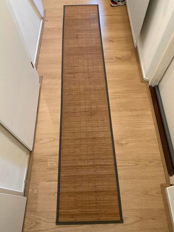 Bamboe mat / Loper/Vloerkleed Bruin 45x247cm beschikbaar voor biedingen