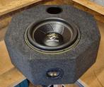 Subwoofer met buizing + mono versterker, Auto diversen, Autospeakers, Ophalen