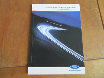 Nieuw Ford onderhoudsboekje 11-2011, volledig blanco! beschikbaar voor biedingen