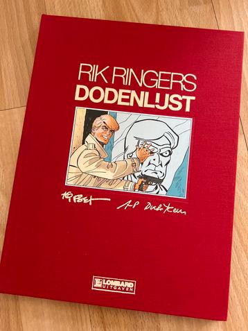 Rik Ringers Dodenlijst Luxe Editie #369 Gesigneerd beschikbaar voor biedingen