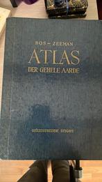Bos-Zeeman Atlas der gehele aarde 1961, Boeken, Gelezen, Bosatlas, Bos-Zeeman, Ophalen of Verzenden
