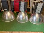 Originele industriële lampen, Huis en Inrichting, Lampen | Hanglampen, Ophalen, Gebruikt, Metaal, 50 tot 75 cm