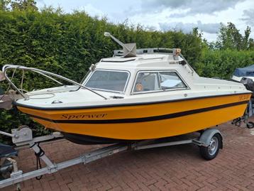 Mooie microplus 461gt met motor en trailer.  beschikbaar voor biedingen