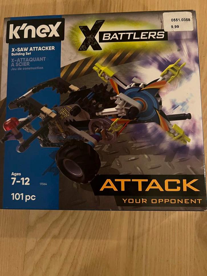 K'nex X-Battlers Attack - Nieuw in verpakking, Kinderen en Baby's, Speelgoed | Bouwstenen, Nieuw, K'nex, Ophalen of Verzenden
