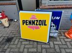 Pennzoil Lichtbak Reclamebord, Verzamelen, Merken en Reclamevoorwerpen, Ophalen, Gebruikt, ., Lichtbak of (neon) lamp