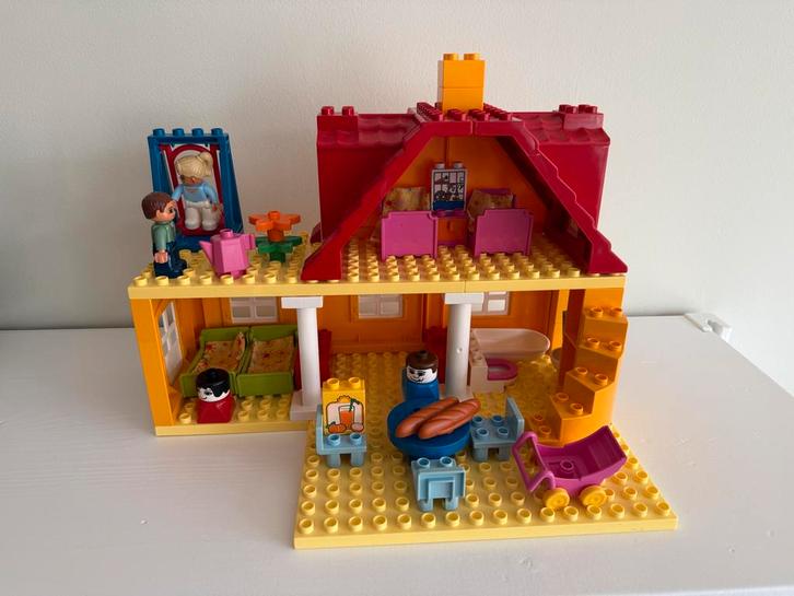 Leuk Lego Duplo 5639 familie huis l, Kinderen en Baby's, Speelgoed | Duplo en Lego, Zo goed als nieuw, Duplo, Complete set, Ophalen of Verzenden