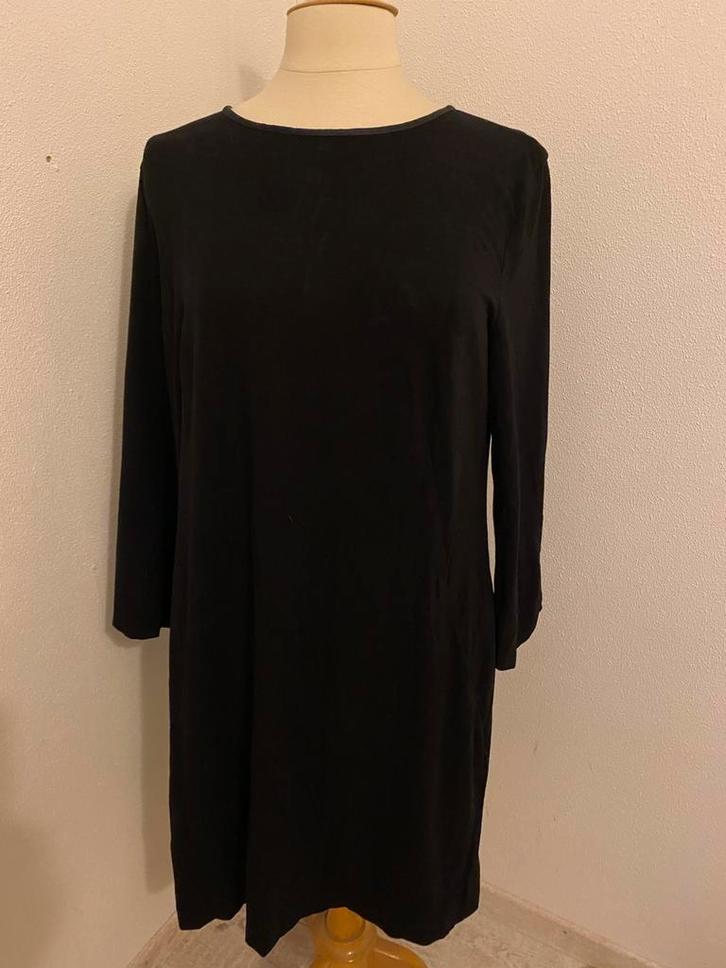 MARC CAIN Jurk N5, Maat 42/44, Kleding | Dames, Jurken, Zo goed als nieuw, Maat 42/44 (L), Zwart, Knielengte, Ophalen of Verzenden