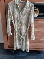Lange doorknoop blouse, transparant.  Maat 42., Overige kleuren, Ophalen of Verzenden, Zo goed als nieuw, Onder de knie