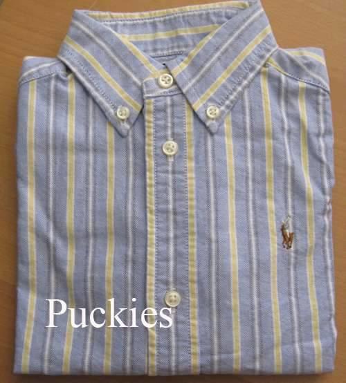 Maat 152/158 Gestreept Ralph Lauren overhemd NIEUW (9321)a, Kinderen en Baby's, Kinderkleding | Maat 152, Nieuw, Jongen, Overhemd of Blouse