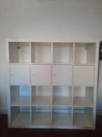 Kallax Expedit kast met 4x deur-inzet, Huis en Inrichting, Ophalen, 100 tot 150 cm, 100 tot 150 cm, Zo goed als nieuw