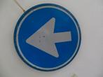 Verkeersbord pijl, Ophalen of Verzenden, Gebruikt, Gebruiksvoorwerp