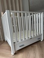 Bopita Box met lade - Wit, Kinderen en Baby's, Babywiegjes en Ledikanten, Ophalen, Zo goed als nieuw, Ledikant