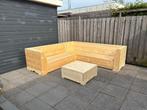 Loungeset steigerhout, Tuin en Terras, Ophalen, 5 zitplaatsen, Bank, Steigerhout