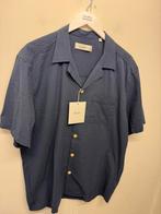 Nieuw Foret Seersucker shirt blauw L, Forét, Nieuw, Halswijdte 41/42 (L), Verzenden