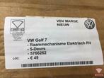 vw golf 7 raammechanisme elekt. rechts voor nieuw! 5766262, Ophalen of Verzenden, Nieuw, Volkswagen