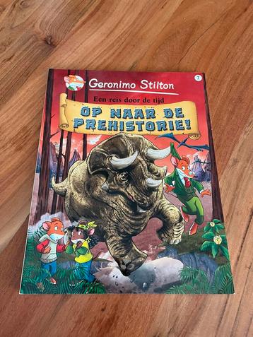 Geronimo Stilton strip - Op naar de prehistorie! beschikbaar voor biedingen