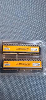 2x Crucial Ballistix Tactical 4GB DDR3 RAM Geheugen, Computers en Software, RAM geheugen, Gebruikt, DDR3, Ophalen of Verzenden