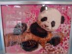 Diamond painting schilderij panda roze, Ophalen of Verzenden, Nieuw