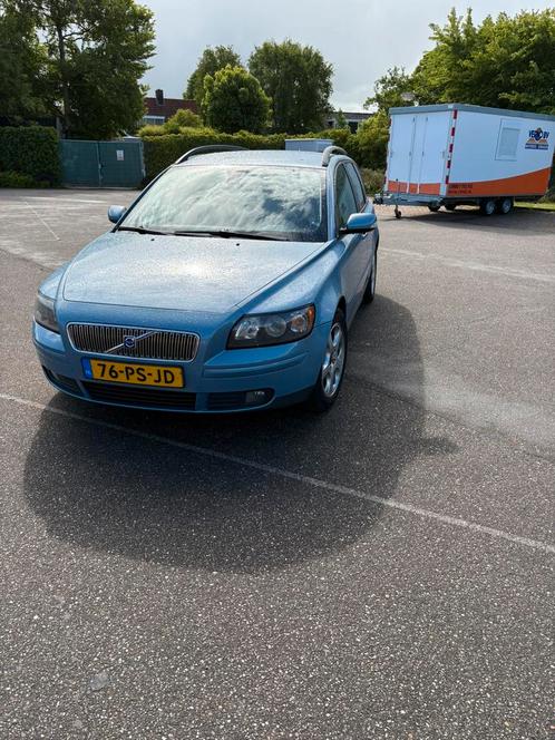Volvo V50 2.4 140PK 2004 lpg Blauw, Auto's, Volvo, Particulier, V50, ABS, Airbags, Airconditioning, Alarm, Boordcomputer, Centrale vergrendeling