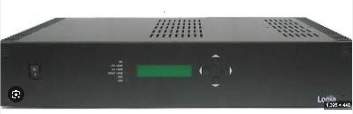 Logia - logibit 1200 versterker, Audio, Tv en Foto, Versterkers en Receivers, Refurbished, 120 watt of meer, Overige merken, Ophalen of Verzenden