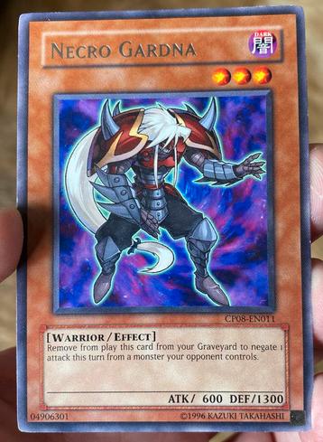 Yu-Gi-Oh! Necro Gardna CP08 Champion Promo ! beschikbaar voor biedingen
