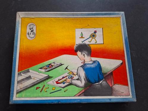 Antieke versie van Hamertje tik. Sliedrecht Speelgoederen, Antiek en Kunst, Antiek | Speelgoed, Ophalen of Verzenden