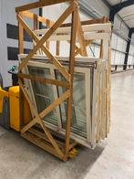 Kunststof raam kozijnen dubbelglas wit, Doe-het-zelf en Verbouw, Glas en Ramen, Ophalen, Gebruikt, Gevelraam of Ruit, Dubbelglas