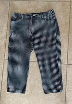 Blauw-wit geblokte capri, 3/4 broek, Betty Barclay, mt. 40, Maat 38/40 (M), Blauw, Betty Barclay, Ophalen of Verzenden